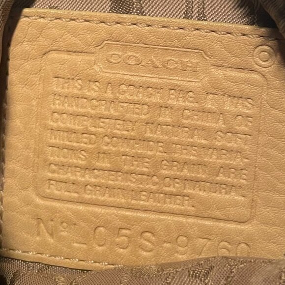 Coach Swingpack Crossbody Messenger Bag No.L05S-9760 - Picture 9 of 15